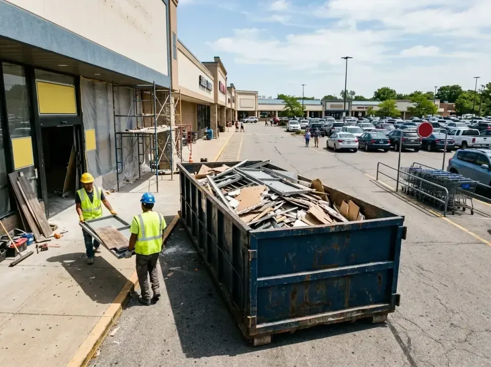 retail-store-renovation-debris-003 — frequently asked questions, Roll-off Dumpster Rentals in Douglass Hills, KY